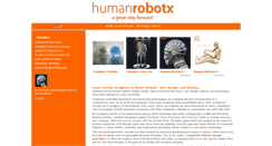 Desktop Screenshot of human-robotx.com